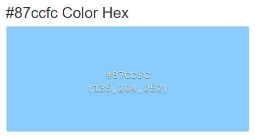 hex 87ccfc
